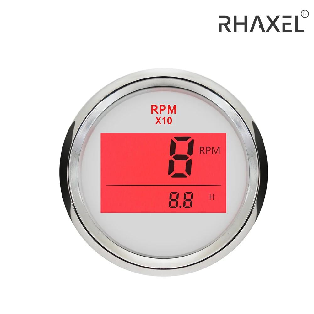 RHAXEL   Ÿڹ RPM , ð 跮,  Ʈ, 9-32V, 52mm, 0-9990RPM
